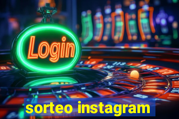 sorteo instagram